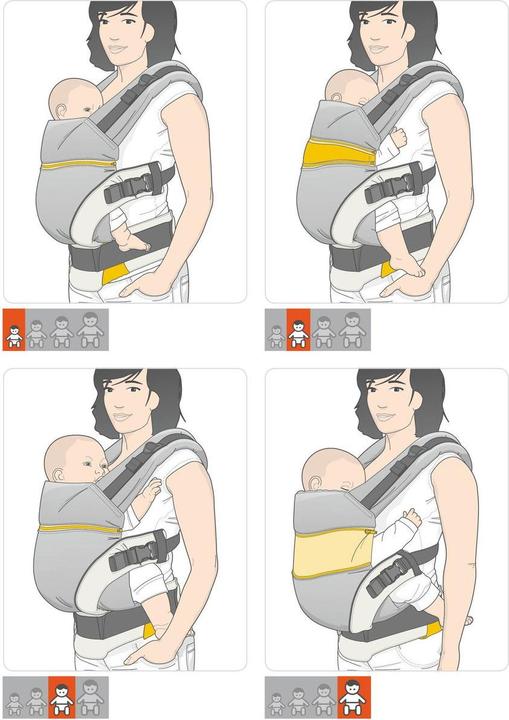 Actual product image Manduca Baby Carrier XT