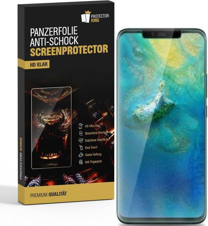 Produktbild Protectorking 3x Panzerfolie Anti-Shock HD Klar (3 Stück, Huawei Mate 20 Lite)