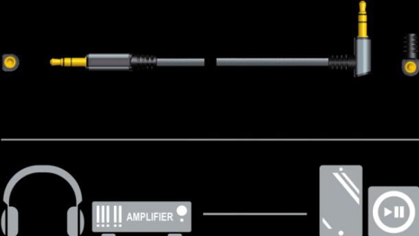 Produktbild Ainstein 90° KLINKEN Anschlusskabel (1 m, 3.5mm Klinke (AUX))