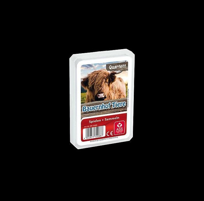 Actual product image ASS Altenburg 22572088 - Quartet - Farm Animals (DE Edition) (German)