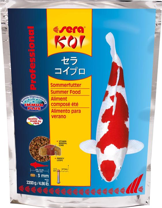 Actual product image Sera Koi Professional Summer Food (Pond Fish)