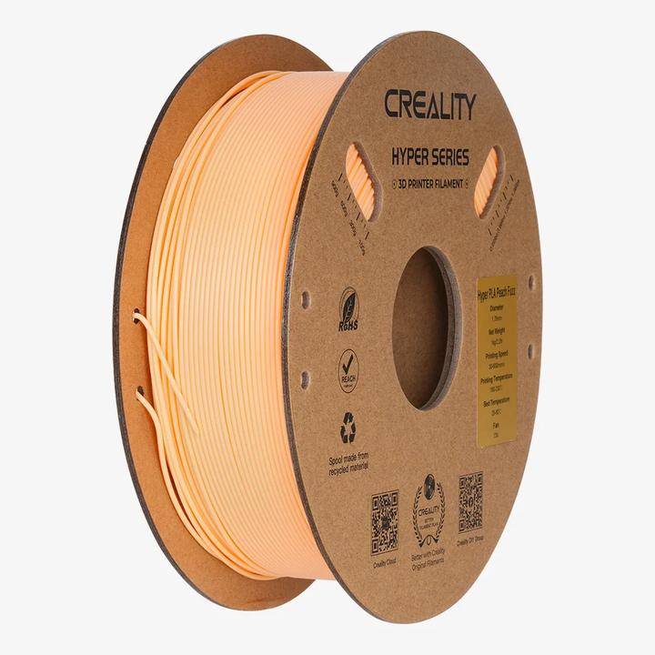 Produktbild Creality Filament PLA Hyper, Peach, 1.75 mm, 1 kg (PLA, 1.75 mm, 1000 g, Rosa)