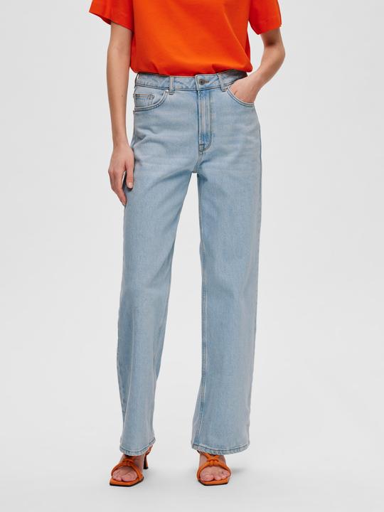 Image du produit Selected Femme Jeans taille haute bleu clair (W31/L32)