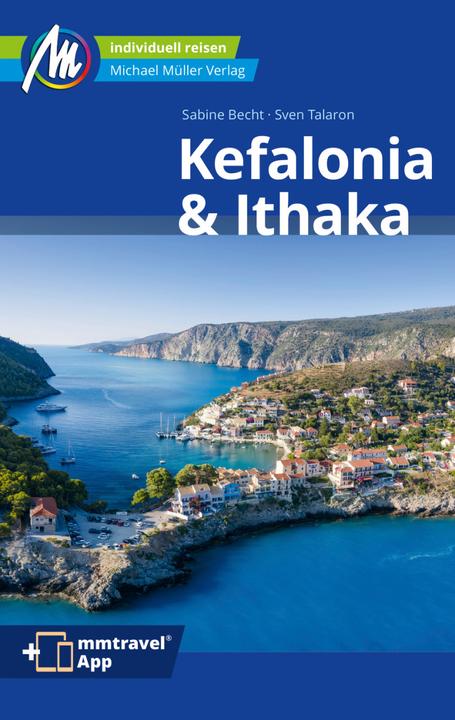 Produktbild Kefalonia & Ithaka Reiseführer Michael Müller Verlag (Deutsch, Sabine Becht, Sven Talaron, 2023)
