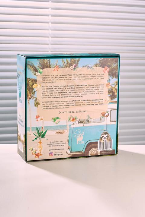 Actual product image Sloth Company Sloth Gin gift set (1 x 70 cl)