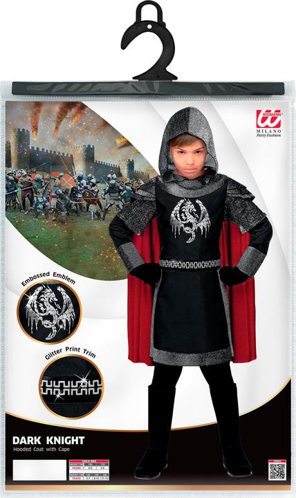 Actual product image Widmann Dark knight Tristan (134, 140)