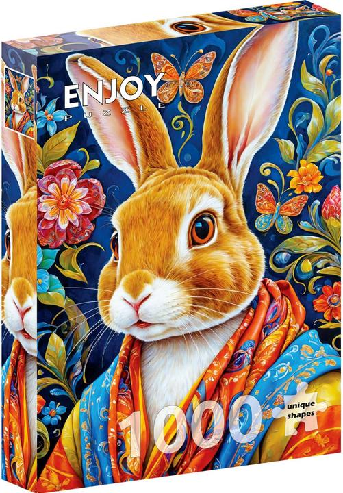 Image du produit Enjoy Puzzle Puzzle 1000 pièces - Cool Rabbit (1000 pièces)