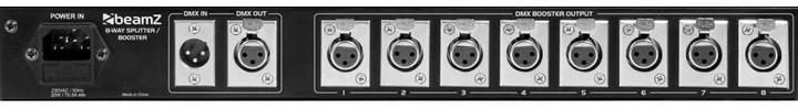 Actual product image BeamZ DMX distributor/booster 8-channel