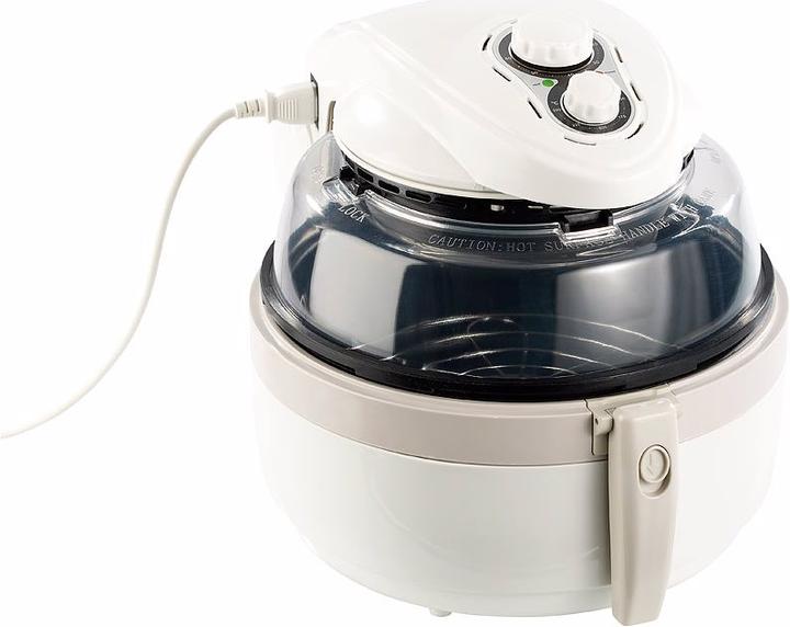 Rosenstein & Söhne Hot Air Deep Fryer & Halogen Oven, 1000W
