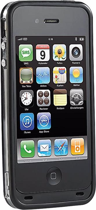 Actual product image Callstel Bumper for iPhone 4/4s with integrated FM transmitter (Apple iPhone 4)