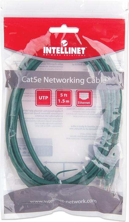 Actual product image Intellinet Patch cable (U/UTP, CAT5e, 1.50 m)
