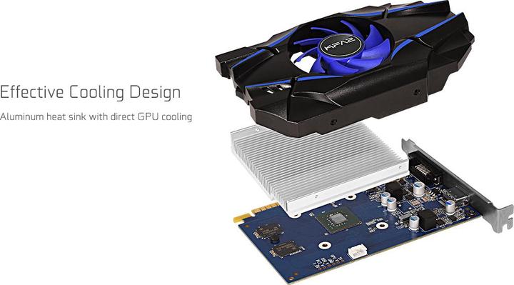 Actual product image KFA2 GeForce GT 1030 (2 GB)