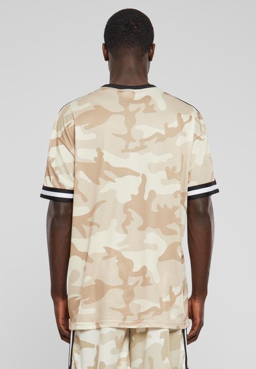 Actual product image Urban Classics Oversized Mesh AOP Tee - 142647 (L)