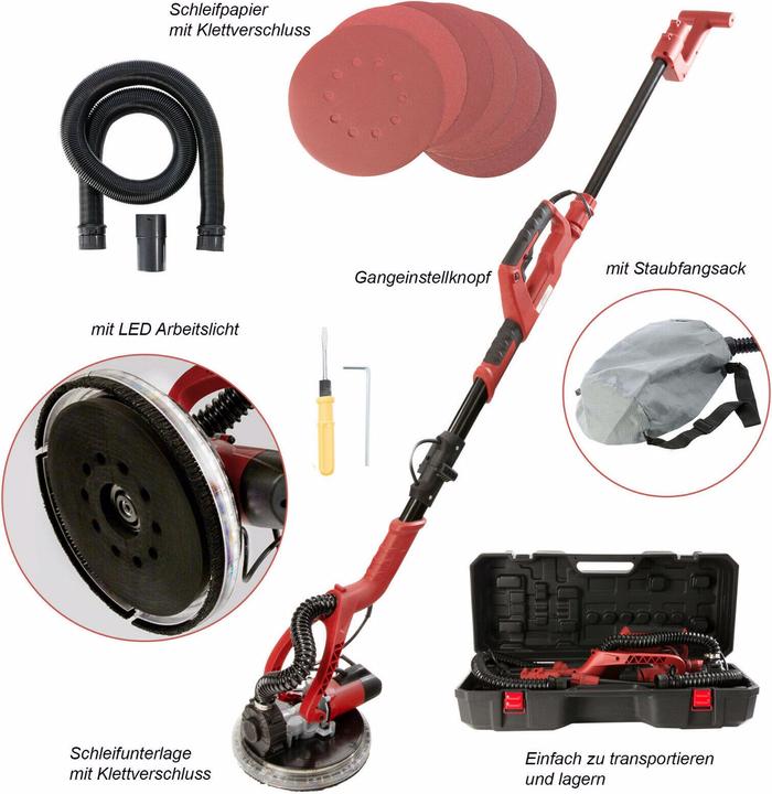 Actual product image Arebos Long-neck grinder (Long-neck sander, 750 W)