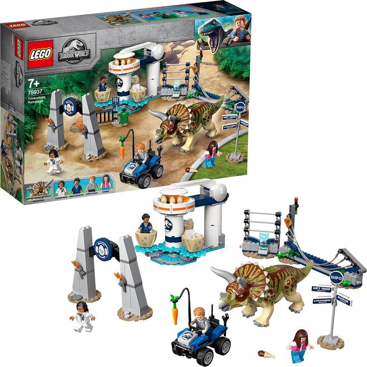 Actual product image LEGO Triceratops riots (75937, LEGO Jurassic World)