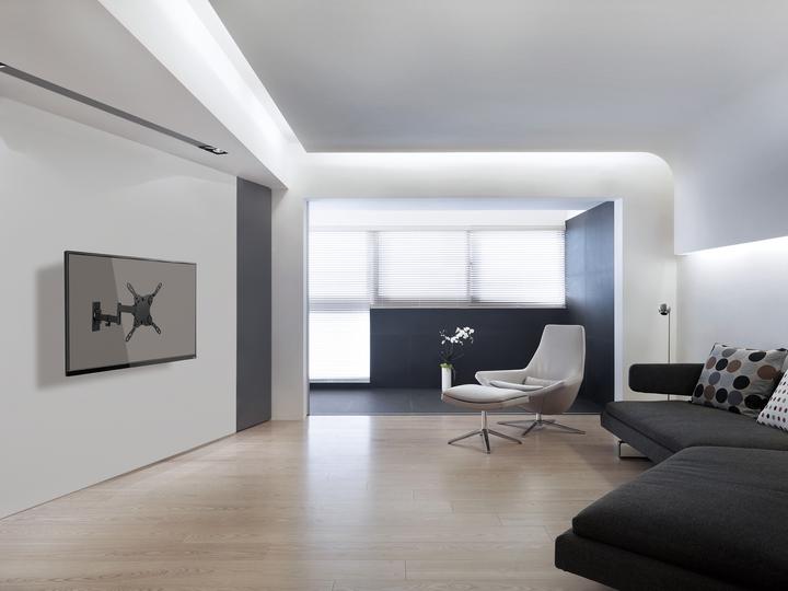Produktbild Manhattan Universal TV-Wandhalterung, neig- und schwenkbar (Wand, 42", 20 kg)