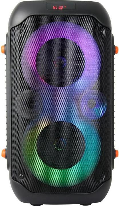 Actual product image Esperanza EP156 BT FM LED RGB KARAOKE speaker black 20W (5 h, Battery operated)