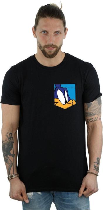 Image du produit Looney Tunes - T-shirt ROAD RUNNER FACE FAUX POCKET - Homme (XL)