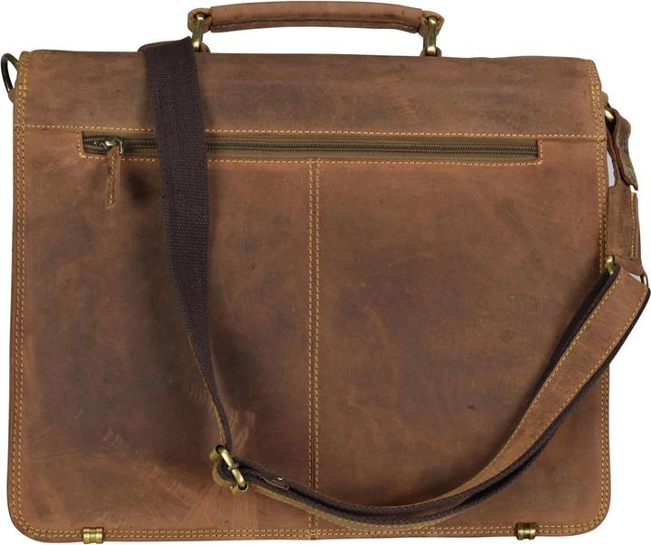 Produktbild Greenburry Aktentasche Vintage Aktenmappe (17.72")