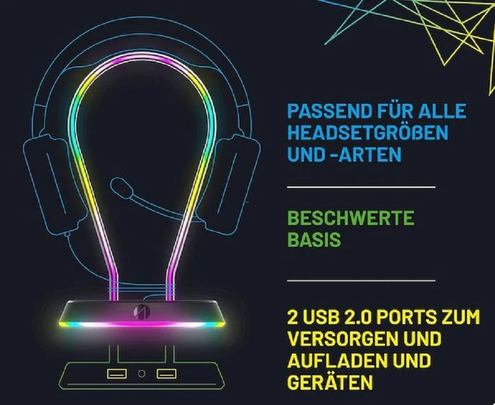 Immagine prodotto Stealth Light-Up Gaming Headset Stand