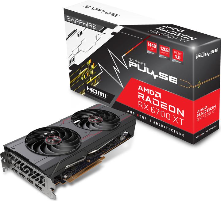 Produktbild Sapphire Radeon RX 6700 XT Pulse (12 GB)