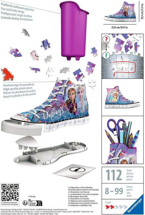 Produktbild Ravensburger Disney Frozen 2 3D Sneaker (108 Teile)