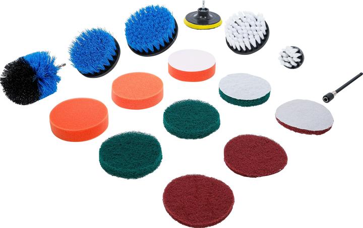 Immagine prodotto BGS Set di dischi per smerigliare e lucidare e set di spazzole
