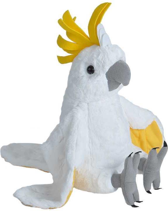 Image du produit Wild Republic Peluche cacatoès à crête de soufre Cuddlekin 30 cm