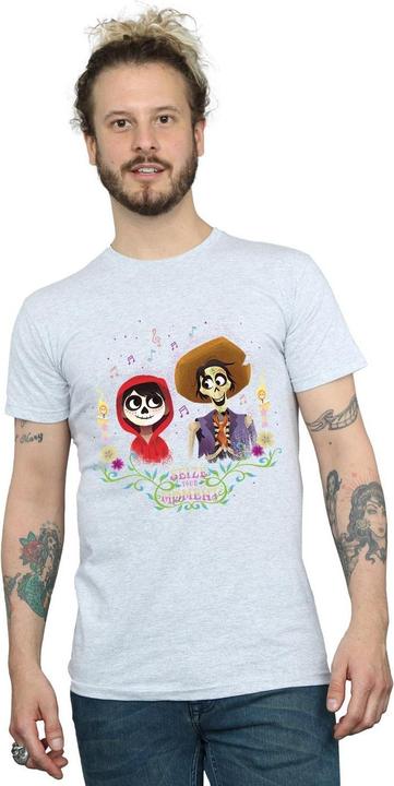 Actual product image Disney Mens Coco Miguel And Hector T-Shirt (XXL)