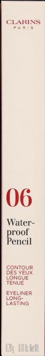Actual product image Clarins Waterproof Pencil (06 Smoked Wood)
