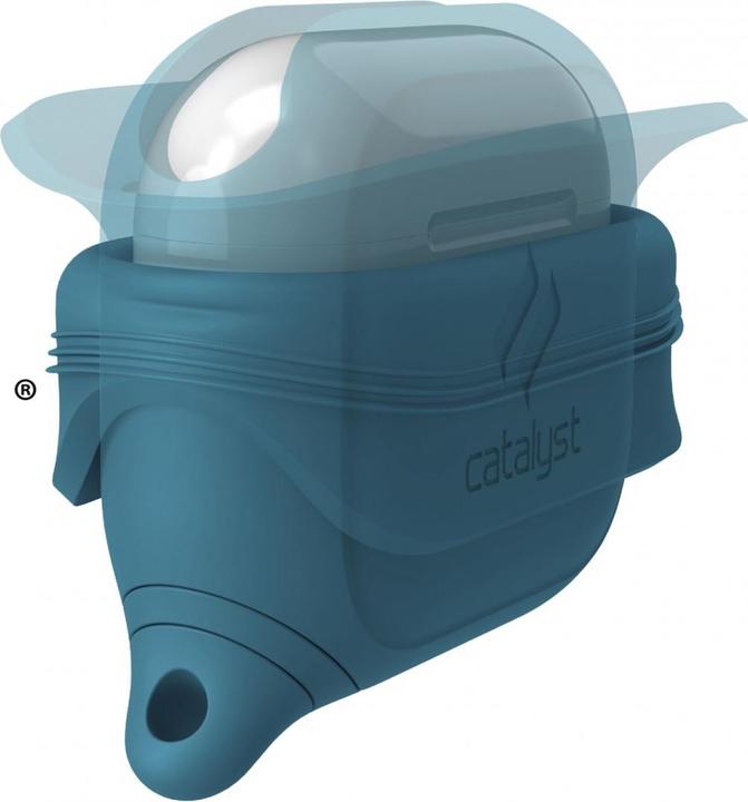 Actual product image Catalyst AirPods 3rd Gen. Waterproof Case Marine Blue (Headphone sleeve)