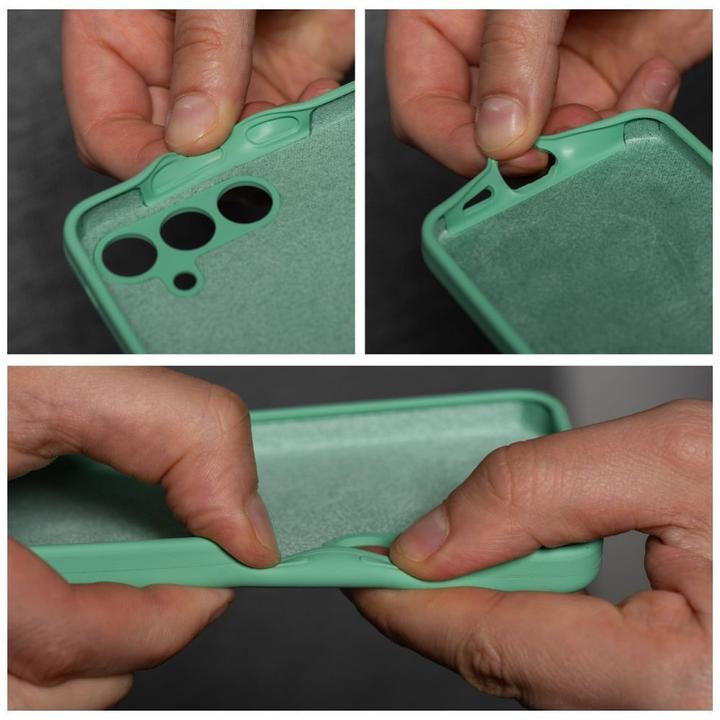 Produktbild OEM Back panel cover Case SILICONE 2mm for SAMSUNG S25 mint (Samsung Galaxy S25)