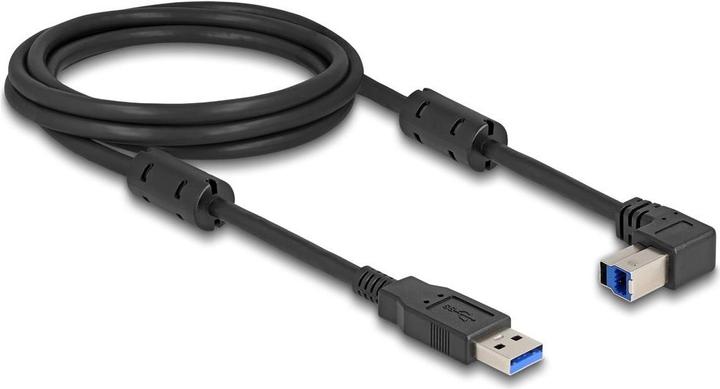 Image du produit Delock Câble USB 5 Gbps type A mâle vers type B mâle 90° o (2 m, USB 3.2 Gen 1)