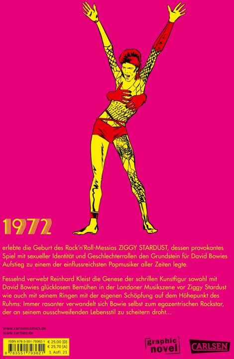 Produktbild Starman - David Bowie's Ziggy Stardust Years (Deutsch, Reinhard Kleist, 2021)
