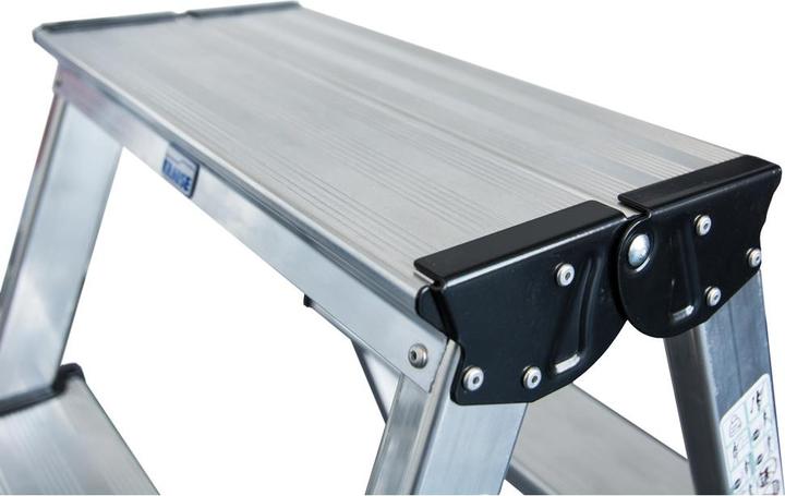 Productafbeelding Krause Aluminium dubbele trapladder (Trapladder, 75 cm)