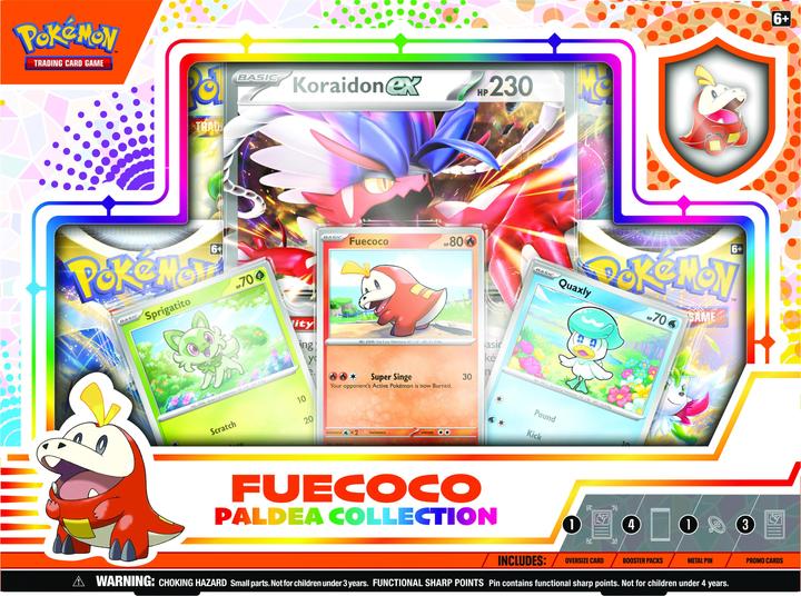 Actual product image Pokémon Paldea Box (English, Box Set & Collection)