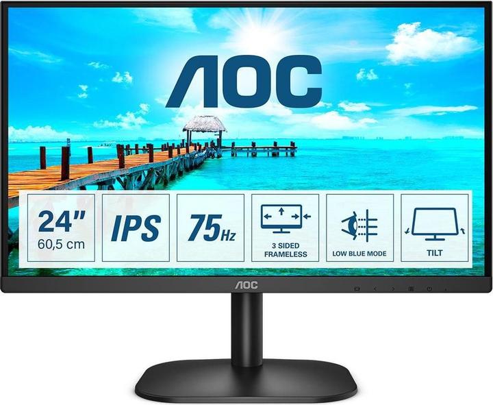 Actual product image AOC 24B2XD (1920 x 1080 pixels, 23.80")