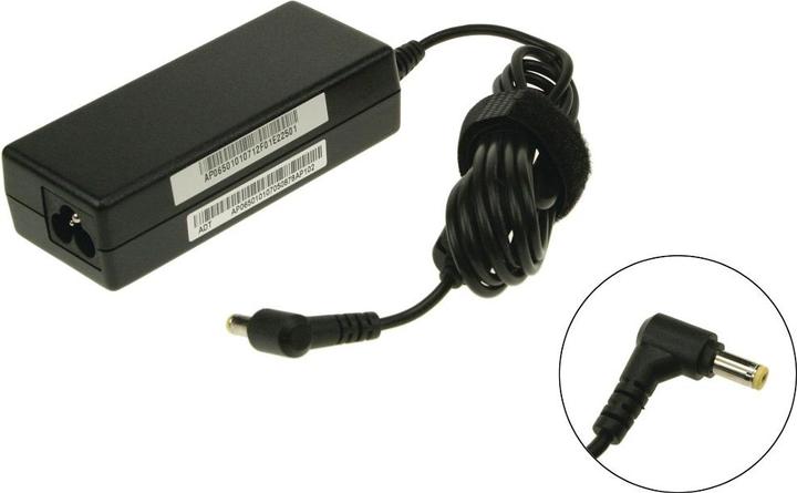 Produktbild Acer AC Adapter 65W, 19V 3.42A includes power cable (65 W)