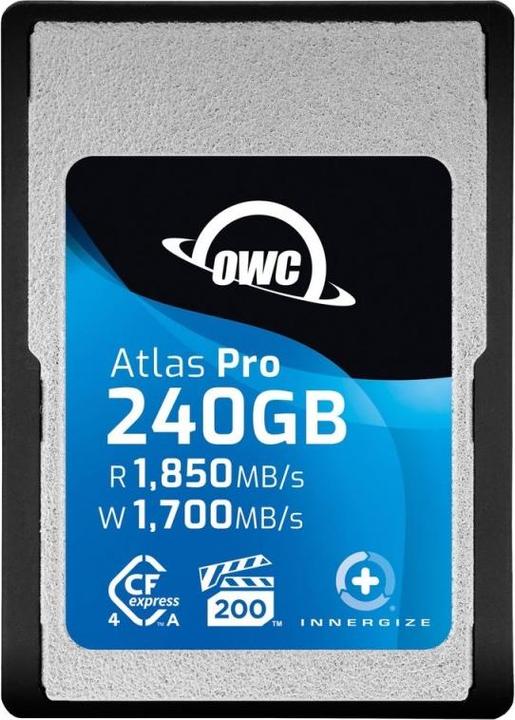 Actual product image OWC Atlas Pro Cfexpress 240GB Type A Cards - VPG 200 CFX A to B (240 GB, CFexpress type A)