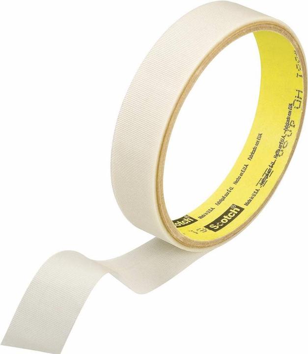 Image du produit 3M 361 3611955 Ruban adhésif tissé 361 Blanc (L x l) 55m x 19mm 1p. (19 mm)