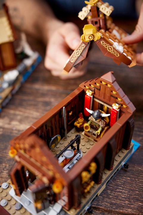 Image du produit LEGO Ideas Village viking (21343, LEGO Ideas, LEGO difficiles à trouver)