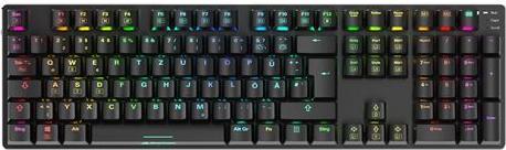 Actual product image Sharkoon SKILLER SGK36W Red EN (DE, Wireless)