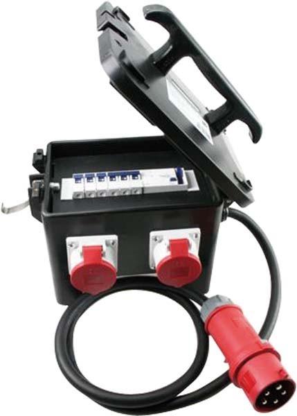 Produktbild Bachmann Vollgummiverteiler 32A 3Ph 1x16A5p400V 1x32A5p400V (CEE)