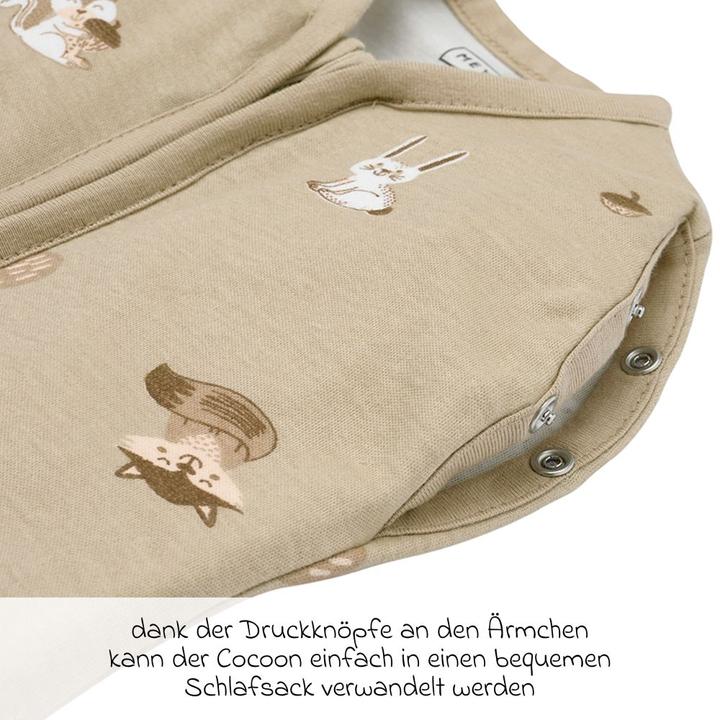 Produktbild Meyco Forest Animals kokon puckschlafsack (70 cm)