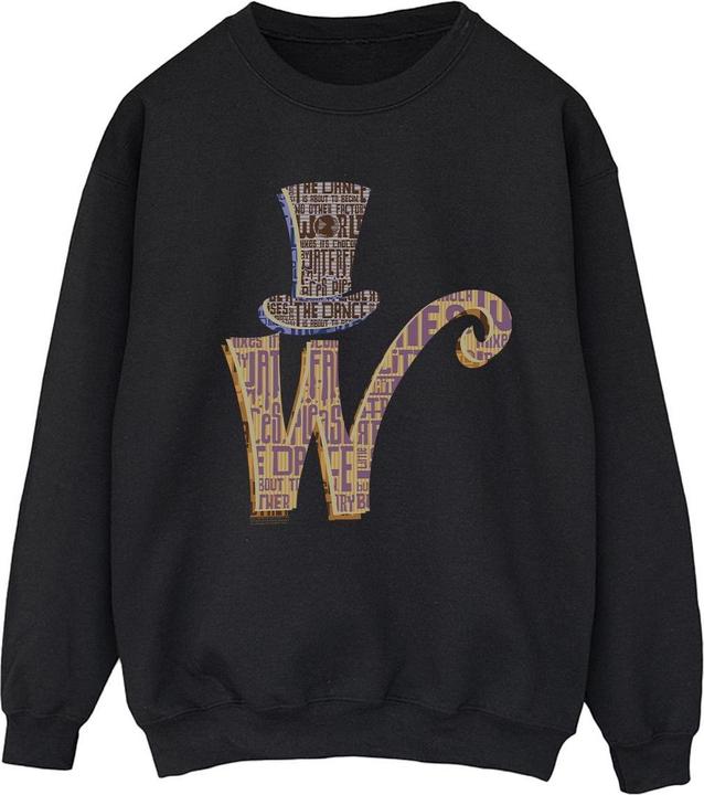 Produktbild Willy Wonka & the Chocolate Factory W Logo Hat Sweatshirt (M)
