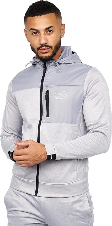 Produktbild Crosshatch Catmoore Trainingsjacke Durchgehender Reissverschluss (L)