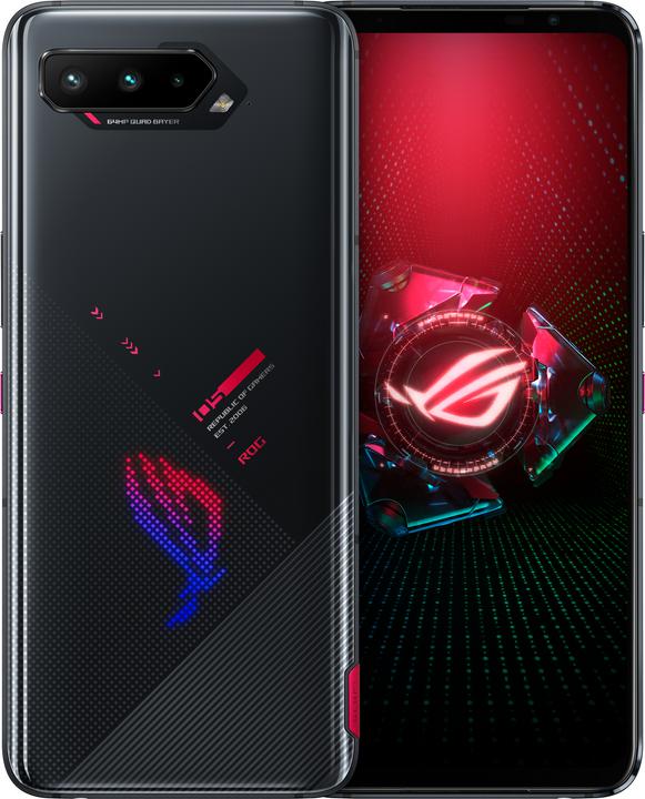 Produktbild ASUS ROG Phone 5 (12GB) (256 GB, Phantom Black, 6.78", Dual SIM, 64 Mpx, 5G)