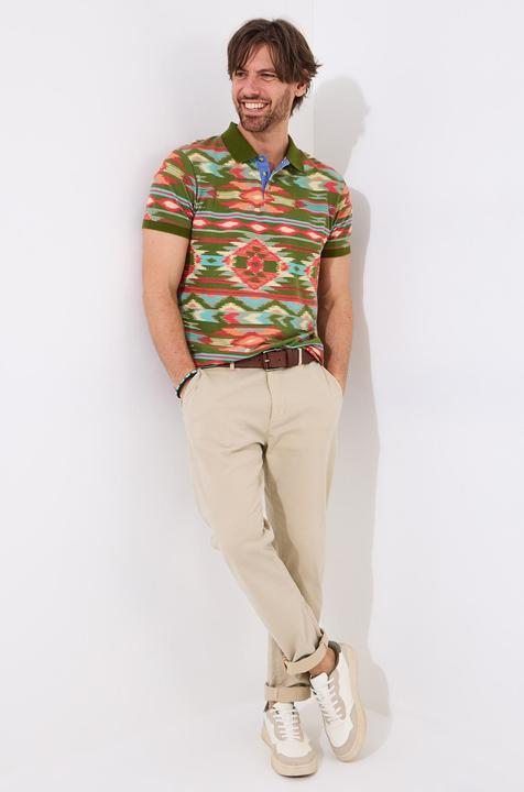 Immagine prodotto Joe Browns Vibrant Aztec Print Polo Shirt (XXL)