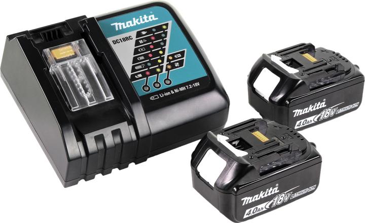 Immagine prodotto Makita DMP 180 RM Compressore a batteria 18 V 8,3 bar + 2x batteria 4,0 Ah + caricatore (0 l)