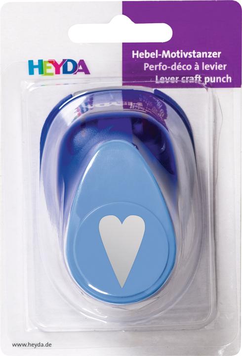 Produktbild Heyda Motivstanzer gross 2.5 cm 203687522 Herz schmal